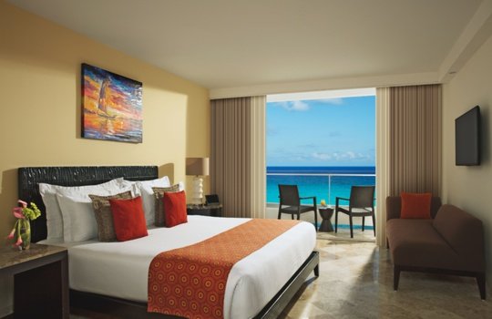 Deluxe Family Partial Ocean View Hotel Krystal Grand Cancun Resort & Spa - 