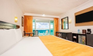 Quarto deluxe com vista para o mar Hotel Krystal Cancún - 
